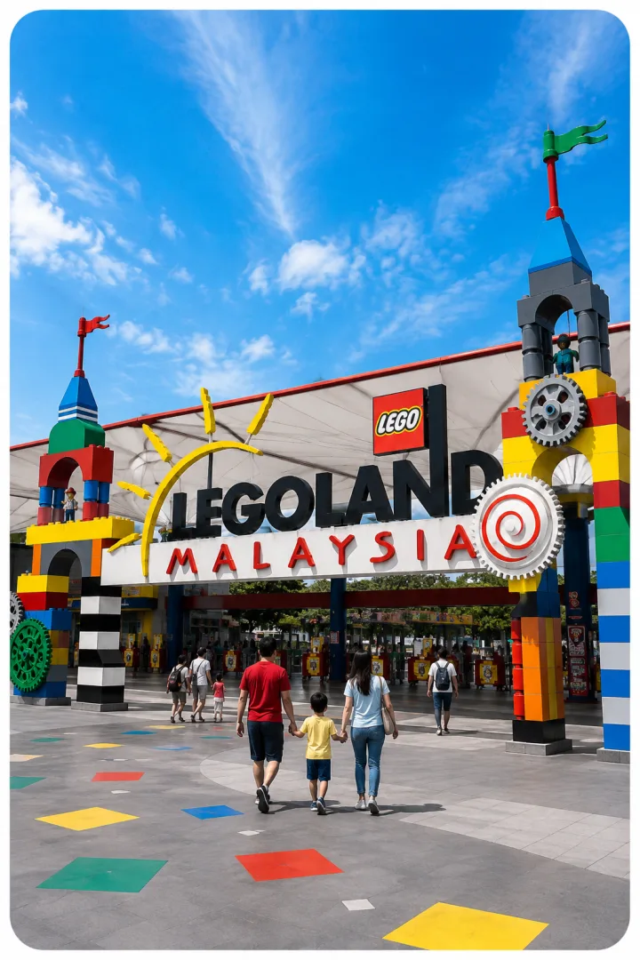 Entrance to LEGOLAND Malaysia