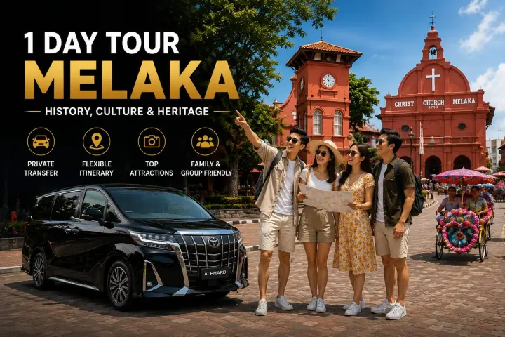 Melaka one day itinerary with heritage landmarks and local food