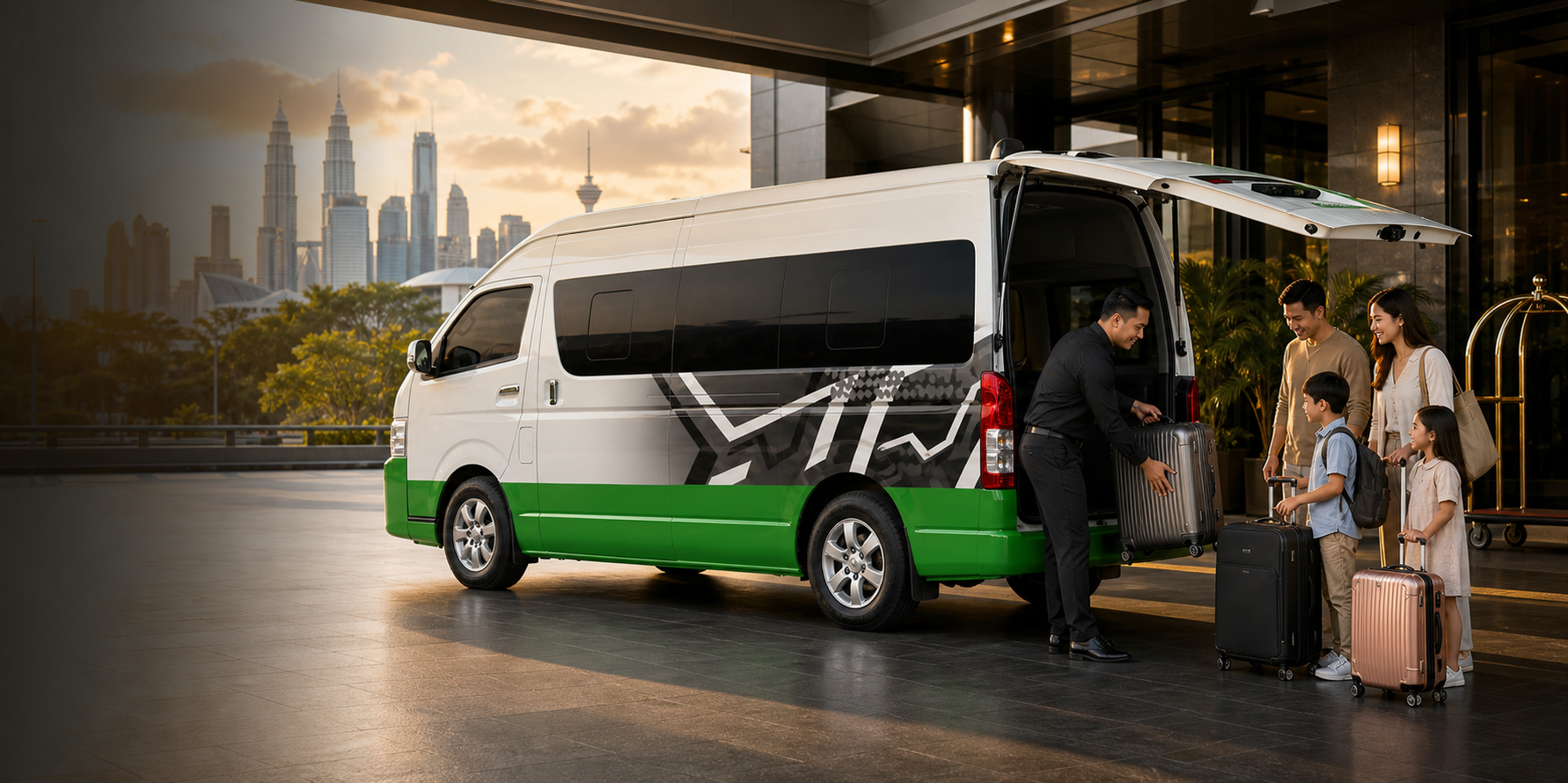 Car with driver service in Malaysia