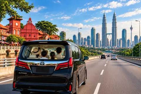Private transfer from Melaka to Kuala Lumpur Malaysia