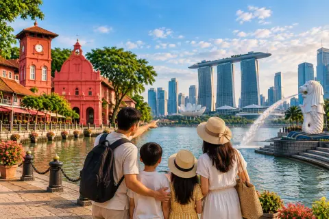 Private transfer from Melaka to Singapore