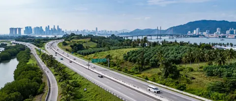 Private transfer from Singapore to Penang Malaysia