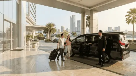 Car with driver in Johor Bahru private chauffeur service