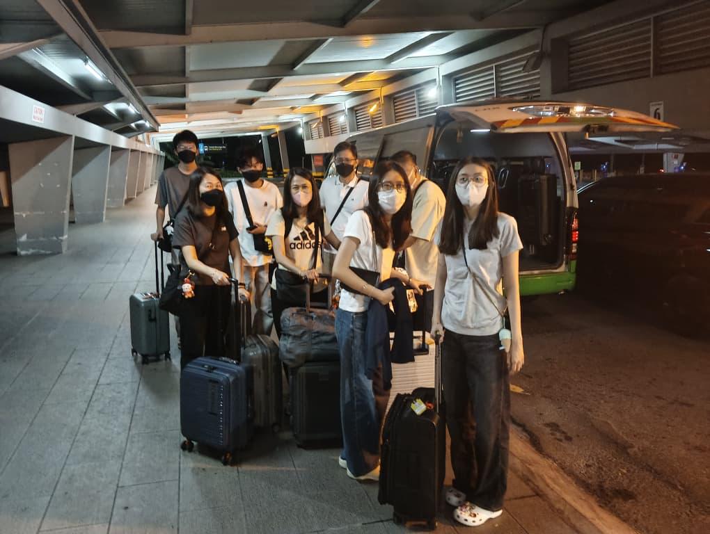 Private transfer arrival at Senai International Airport
